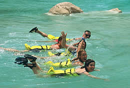 Swimming on the Grand Canyon